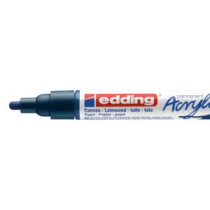 edding Acrylmarker 5100 Medium, Dunkelblau