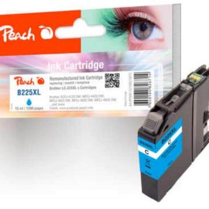 Peach Tinte Brother LC-225XL Cyan