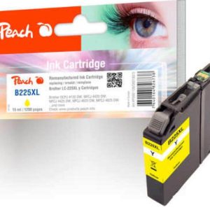 Peach Tinte Brother LC-225XL Yellow