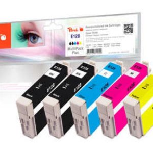 Peach Tinte Epson T1285 2x BK, 1x C, 1x M, 1x Y