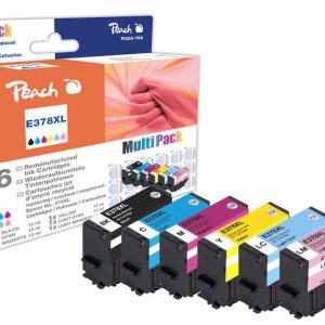 Peach Tinte Epson T3798, No 378XL Multi BK, 2x C, 2x M, Y