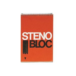 Büromaterial Notizblock Steno A5 Liniert, 1 Block