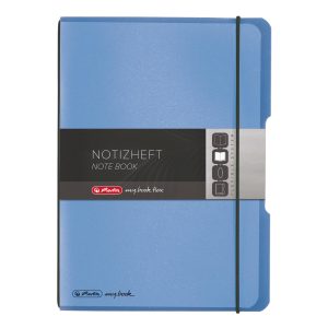 Herlitz Notizheft my.book flex A5, Kariert, Blau