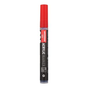 Amsterdam Acrylmarker M 735 Oxidschwarz Deckend