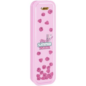 BIC Kugelschreiber Summer pink Box 4-teilig