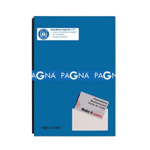 Pagna Unterschriftenmappe Color mit 20 Fächer, Blau