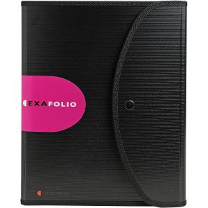 Exacompta Fächermappe Exactive Exafolio A4 Schwarz, 6 Fächer