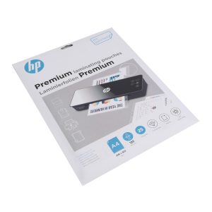 HP Laminierfolie Premium A4, 125 µm, 25 Stück, Glänzend