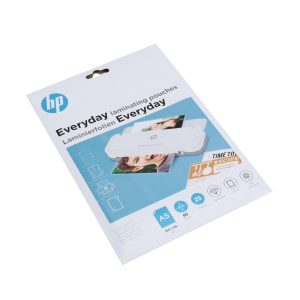 HP Laminierfolie Everyday A5, 80 µm, 25 Stück, Glänzend