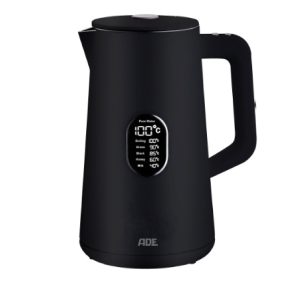 ADE Wasserkocher KG2100-2 1.5 l, Schwarz