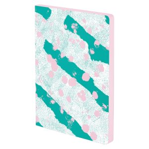 Nuuna Notizbuch Colour Clash L Light Celebration, Dot