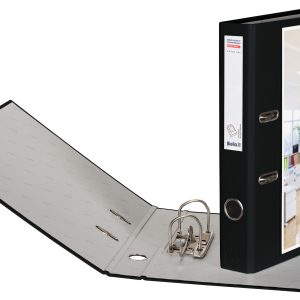 Biella Bundesordner Creative A4 4 cm, Schwarz
