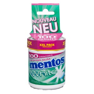 Mentos Kaugummi White Green Mint 150 g