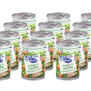 Hero Dose Erbsen & Karotten extra fein 12 x 420 g