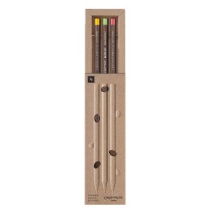 Caran d’Ache Bleistift Swiss Wood Nespresso HB, 3er Set
