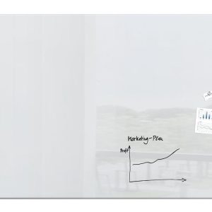 Sigel Magnethaftendes Glassboard Artverum S 240 x 120 cm, Weiss