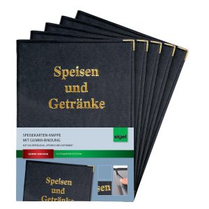 Sigel Sichtbuch A4, Schwarz