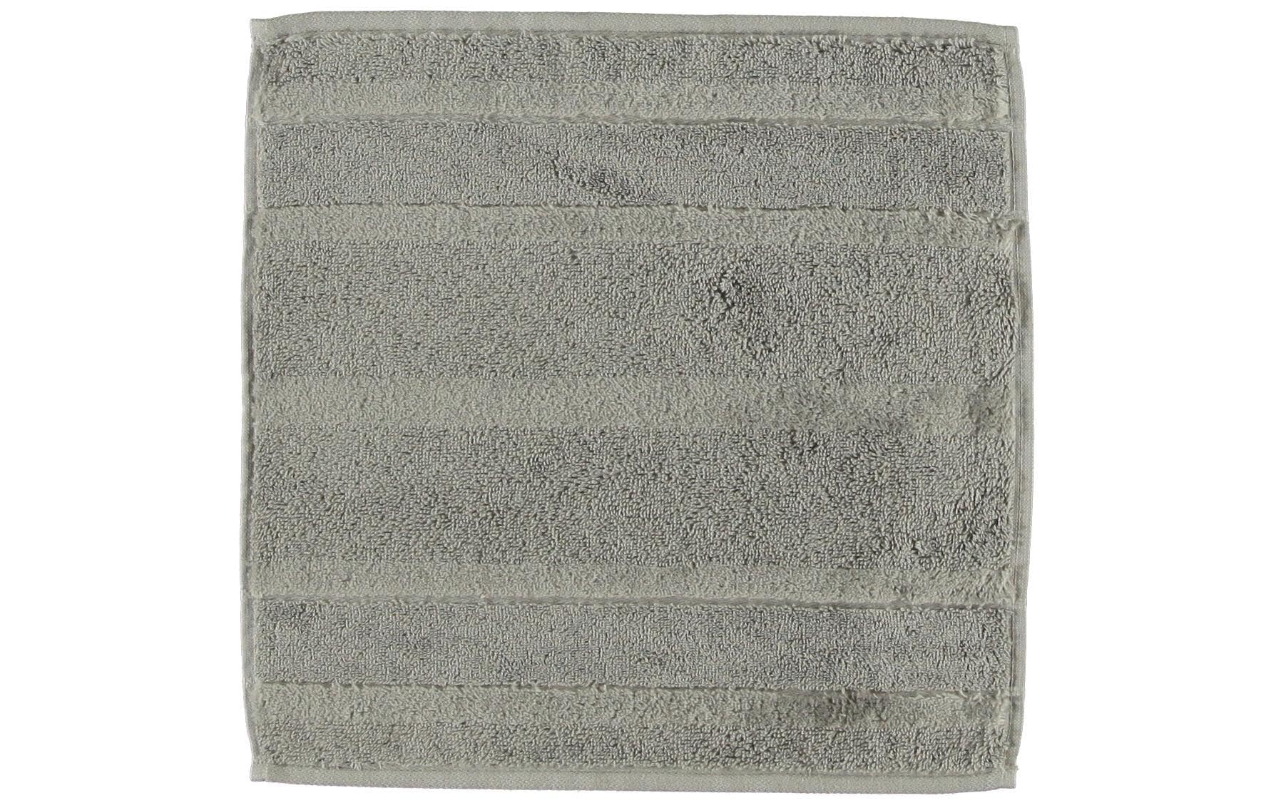 Cawö Waschlappen Noblesse Uni 30 x 30 cm, Graphit