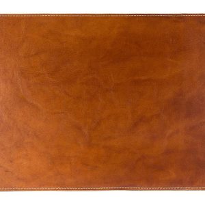 Alpenleder Schreibunterlage Tirol 68 x 45 cm, Cognac