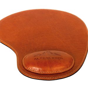 Alpenleder Mausmatte Salem Cognac