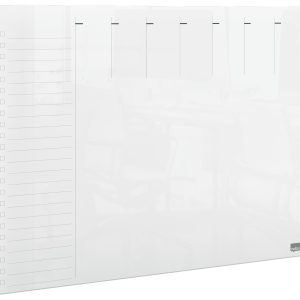Nobo Acryl-Notiztafel Wochenplaner A4, Transparent