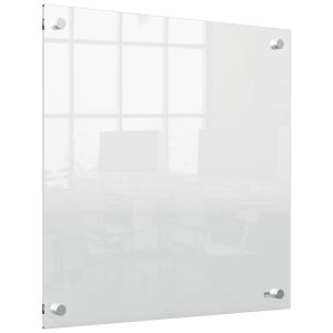 Nobo Acryl-Notiztafel Zur Wandmontage 45 cm x 45 cm, Transparent