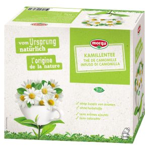 Morga Teebeutel Bio Kamillen Tee 50 Stück