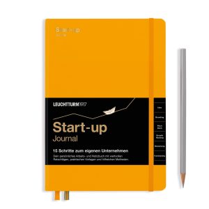 Leuchtturm Notizbuch Start-Up Journal A5, Blanko, Rising Sun
