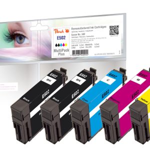 Peach Tinte Epson Nr. 502 2x BK, 1x C, M, Y
