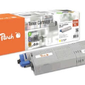 Peach Toner OKI 46490401 Yellow