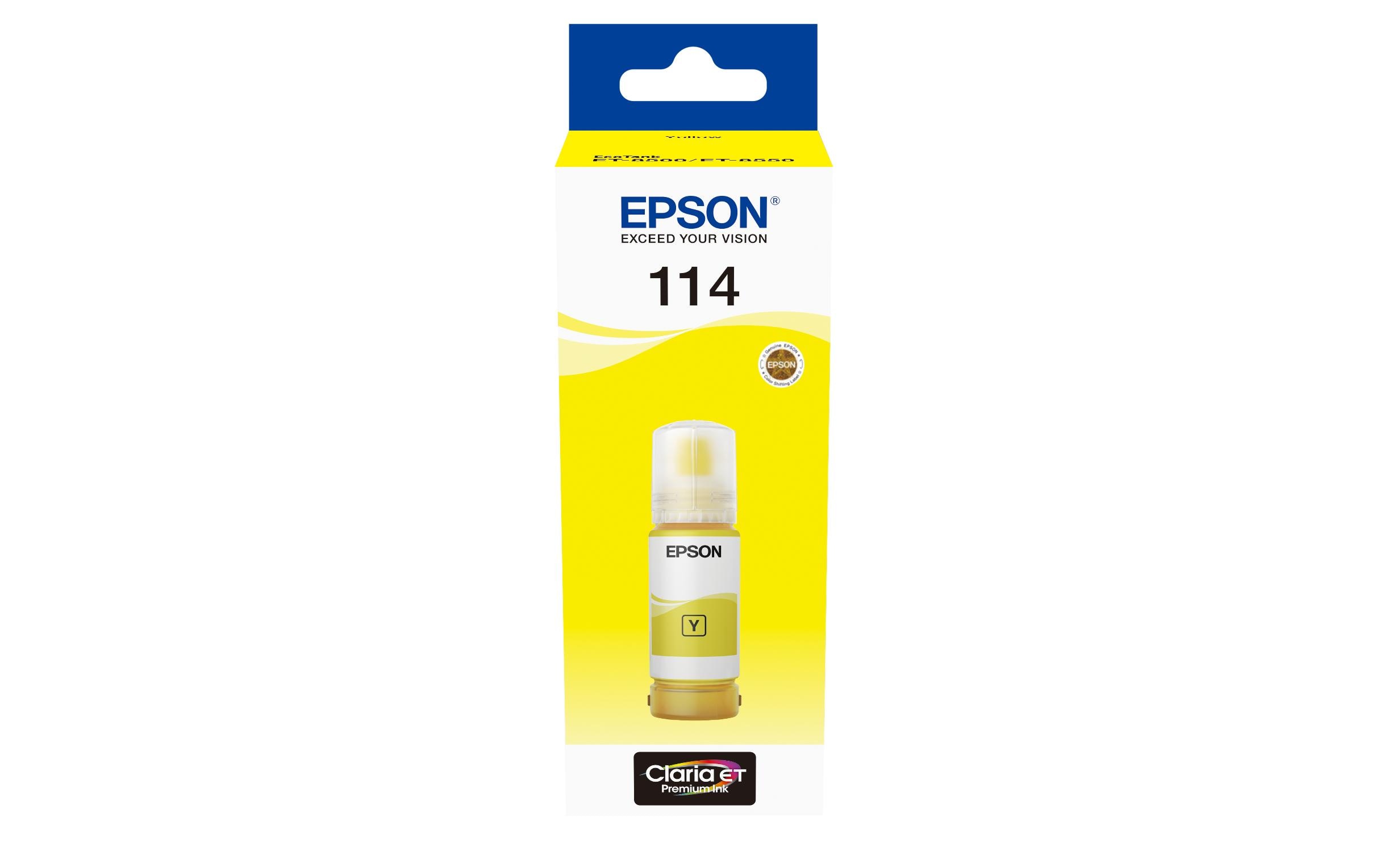 Epson Tinte Nr. 114 / C13T07B440 Yellow