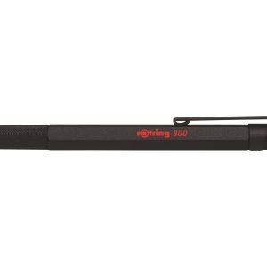 Rotring Kugelschreiber 800 Medium (M), Schwarz/Gold