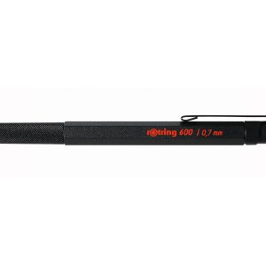 Rotring Minenbleistift 600 0.7 mm, Schwarz