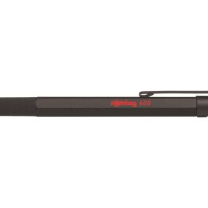 Rotring Kugelschreiber 600 Medium (M), Schwarz