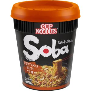 Nissin Food Becher Soba Cup Sukiyaki Rind 89 g