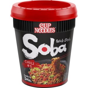 Nissin Food Becher Soba Cup Nudeln Chilli 92 g