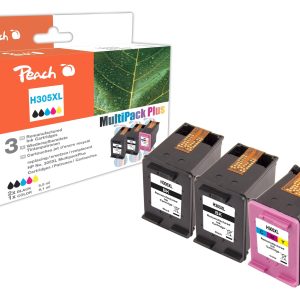 Peach Tinte HP Nr. 305XL / 3YM62AE + 3YM63AE 2x Black, 1x Color