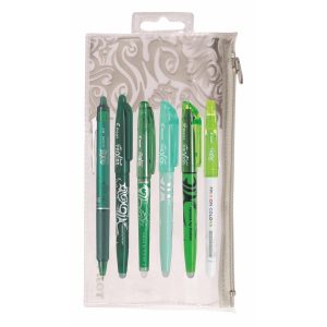 Pilot FriXion Family Penholder Grün, 6 Stück