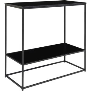House Nordic Konsolentisch Vita 80 x 80 cm, Schwarz