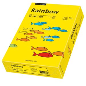 Rainbow Kopierpapier Rainbow 80 g/m² A4, Intensivgelb
