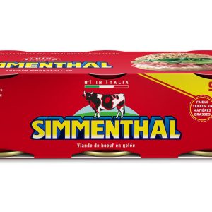 Simmenthal Konserven Rindfleisch in Gelee 3 x 90 g