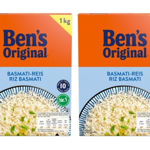 Ben’s Original Reis Basmati 2 x 1 kg