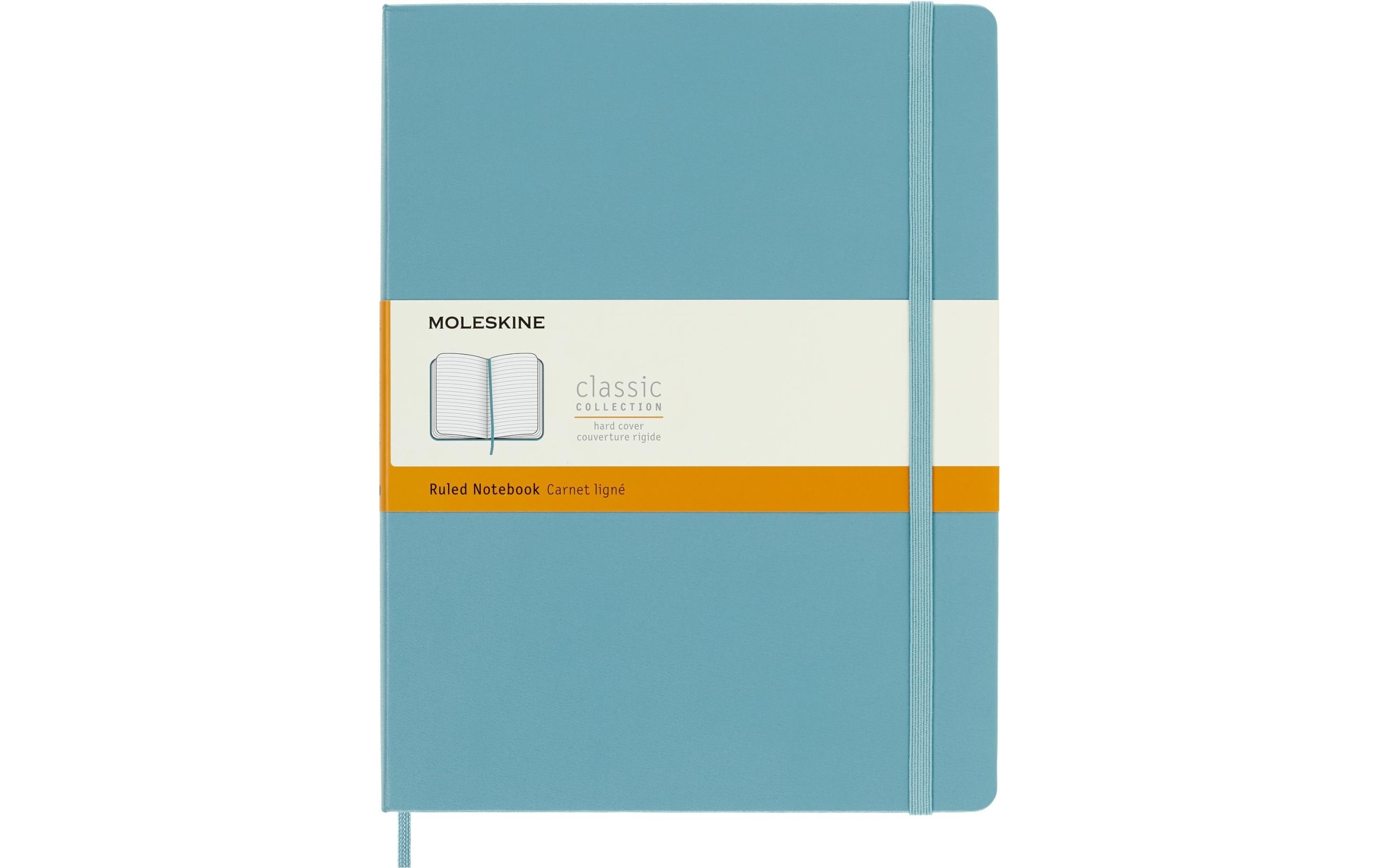 Moleskine Notizbuch Classic XL Hardcover Hellblau