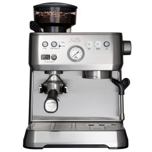 Solis Siebträgermaschine Grind & Infuse Perfetta Silber