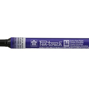 Sakura Lackmarker Pen-Touch 0.7 mm, extrafein, UV Blau