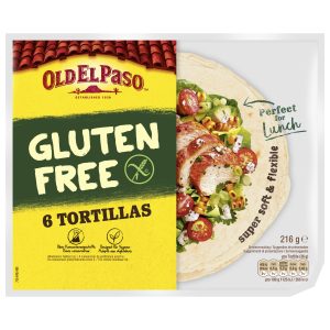 Old El Paso Glutenfreie Tortillas soft 6 Stück