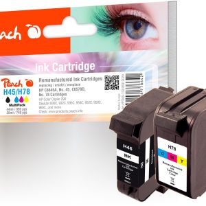 Peach Tintenset HP Nr. 45 (51645A) Color/BK