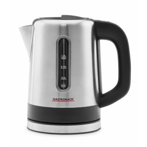 Gastroback Wasserkocher Mini 1 l, Silber
