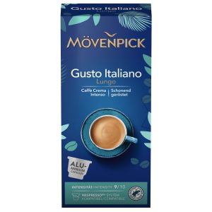 Mövenpick Kaffeekapseln Gusto Italiano Lungo 10 Stück