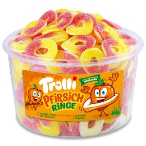 Trolli Gummibonbons Pfirsichringe 1.2 kg